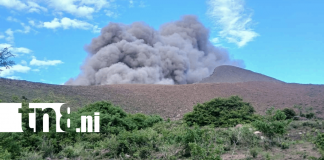 Foto: Volcán Telica registra nuevas emanaciones de gases y cenizas /TN8