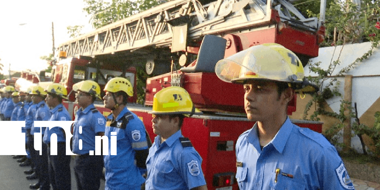 Foto: Nicaragua fortalece respuesta con nuevas estaciones de bomberos /TN8
