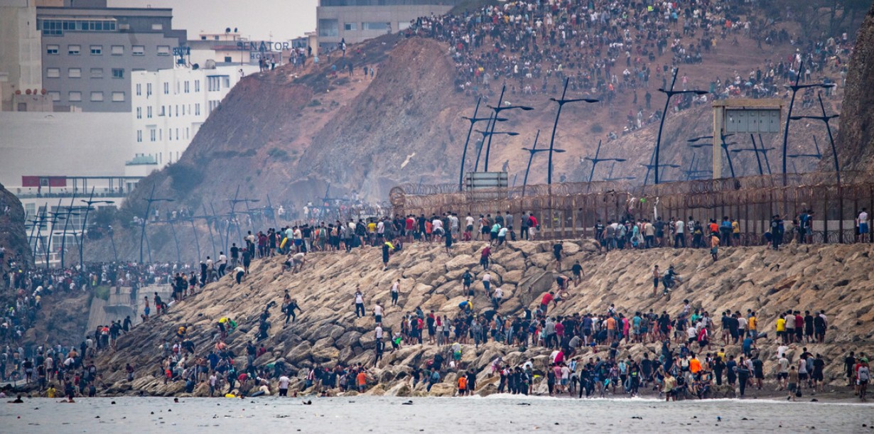 Foto: Crisis en Ceuta tensiona a Europa/Cortesía