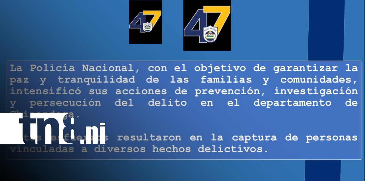 Foto: Capturan a 12 presuntos delincuentes en Chinandega/TN8