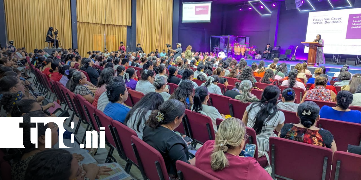 Foto: Más de 600 pastoras participan en Congreso de Fe y Unidad/TN8