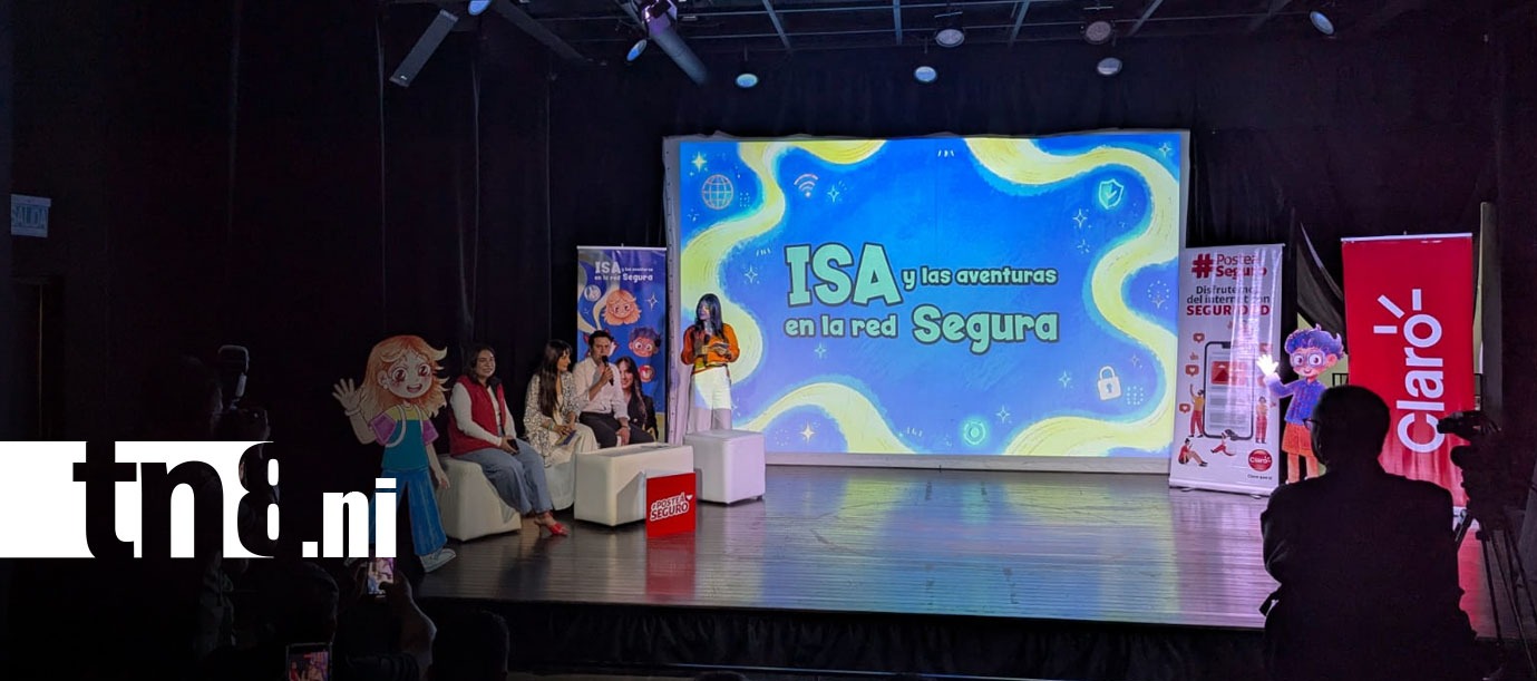 Foto:Claro Nicaragua promueve educación digital para la niñez/tn8