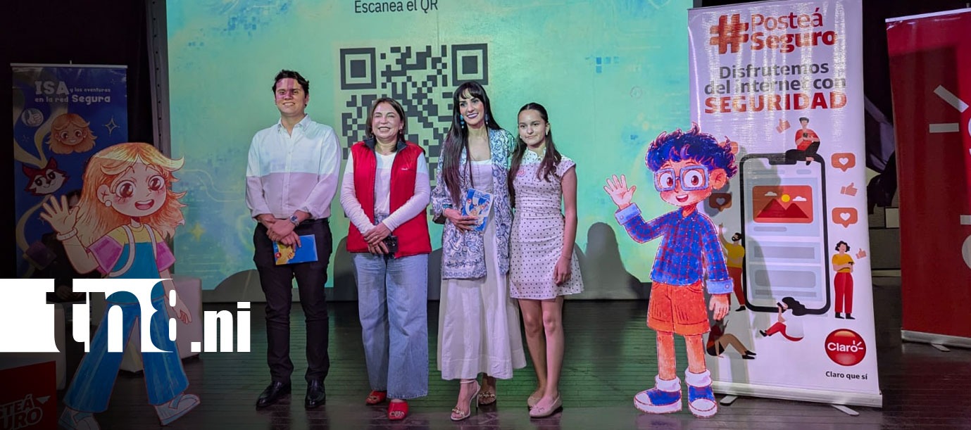 Foto:Claro Nicaragua promueve educación digital para la niñez/tn8