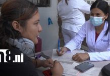 Salud llega puerta a puerta con jornada médica en el barrio Edgar Munguía, Managua Foto: Brigadas médicas llegan a brindar atención de calidad a barrios de Managua / TN8