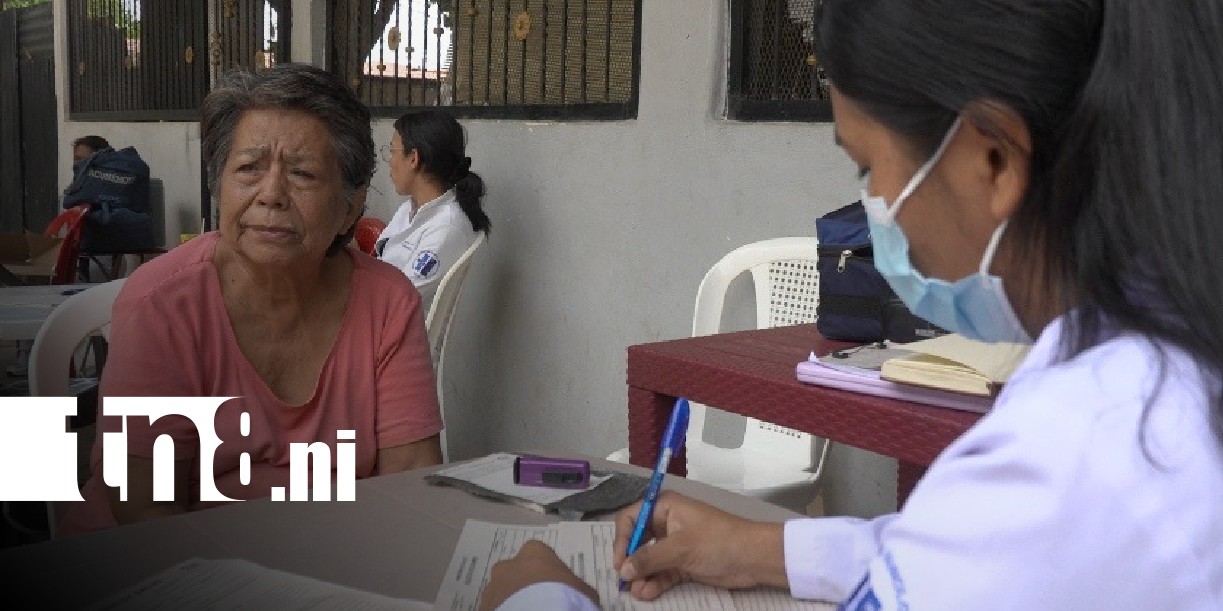 Foto: Brigadas médicas llegan a brindar atención de calidad a barrios de Managua / TN8
