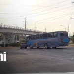 Foto: Aparatoso accidente de tránsito en el 7 Sur / TN8