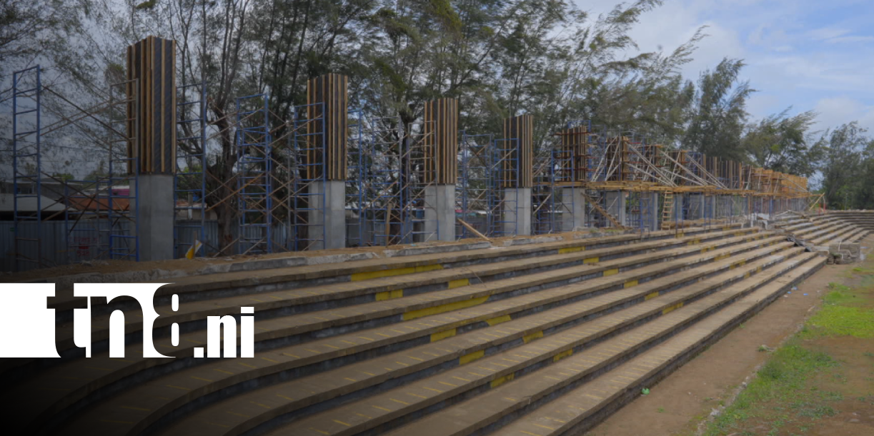 Foto: Inversión para remodelar el Estadio Cacique Diriangén en Diriamba / TN8