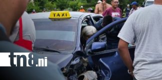 Foto: Accidente de tránsito en Nandaime, Granada / TN8