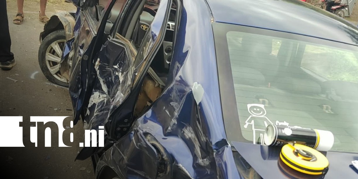 Foto: Accidente de tránsito en Nandaime, Granada / TN8