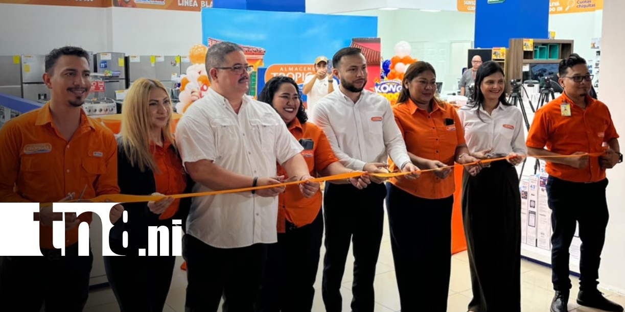 Foto: Nueva sucursal de Almacenes Tropigas en Managua / TN8