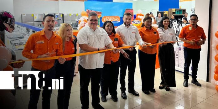 Foto: Nueva sucursal de Almacenes Tropigas en Managua / TN8
