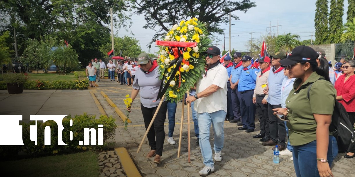 Foto: León conmemora legado de Tomás Borge y Fidel Castro / TN8