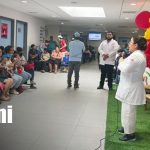 Hospital Fernando Vélez Paiz realiza Festival Educativo sobre Lactancia Materna Foto: Festival de lactancia materna desde el Hospital Fernando Vélez Paiz / TN8