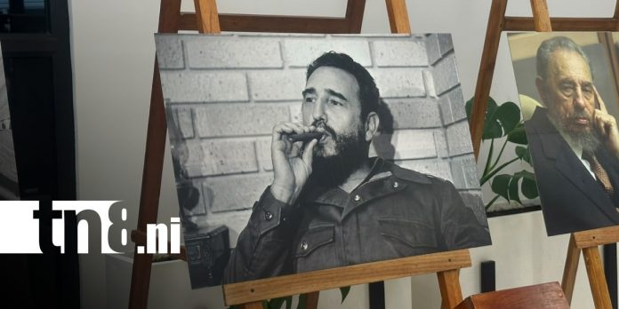 Foto: Homenaje a Fidel Castro desde universidades de Nicaragua / TN8