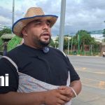 ¿Héroe o villano? El «garroteador» de Managua y su extrema campaña vial Foto: Chicken Ríos, el sujeto que agarra a garrotazos a quienes irrespetan las leyes de tránsito en Managua / TN8