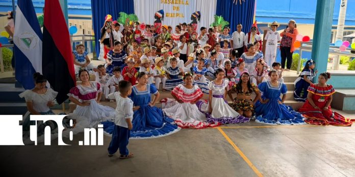 Foto: Festival de huipiles en colegio de Managua / TN8 Foto: Festival de huipiles en colegio de Managua / TN8