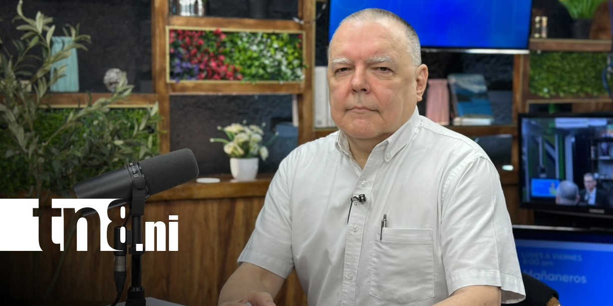 Foto: Entrevista a Roberto López, director del INSS en Nicaragua, desde Estudio TN8