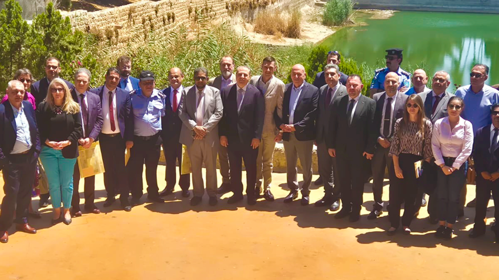 Foto: Delegación de Nicaragua visita territorios palestinos afectados/ Cortesía