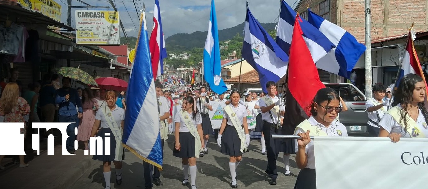 Foto: Nicaragua se llena de fervor patrio con el tercer desfile escolar 2026/TN8