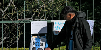 Messi despide a su padre en su natal Rosario