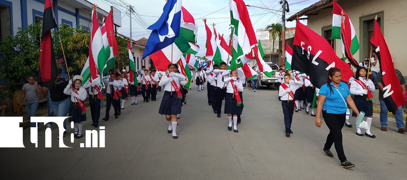 Foto: Nicaragua se llena de fervor patrio con el tercer desfile escolar 2026/TN8