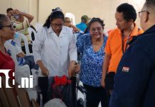 Entregan sillas de ruedas y andariveles a personas con discapacidad en Rivas Foto: Apoyo para personas con discapacidad en Rivas / TN8