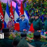 Comandante Daniel Ortega: «Las fuerzas navales deben ser para la vida» Foto: Acto por el 46 aniversario de la Fuerza Naval del Ejército de Nicaragua, presidido por el Comandante Daniel Ortega y la Compañera Rosario Murillo, Co-Presidentes / TN8