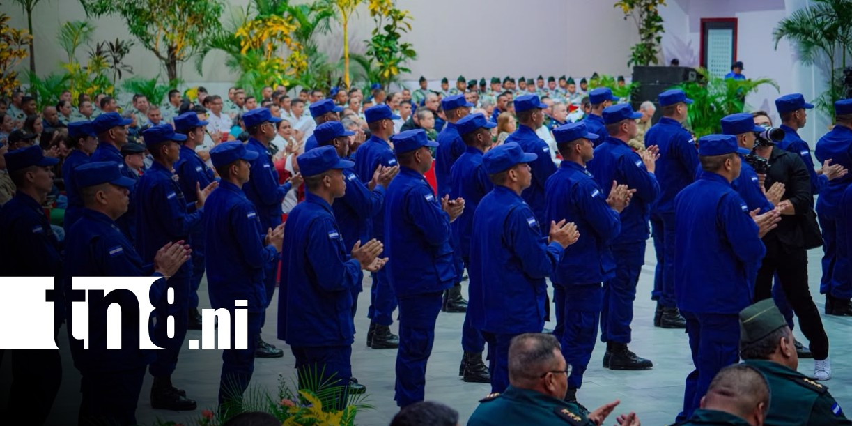 Foto: Acto por el 46 aniversario de la Fuerza Naval del Ejército de Nicaragua, presidido por el Comandante Daniel Ortega y la Compañera Rosario Murillo, Co-Presidentes / TN8