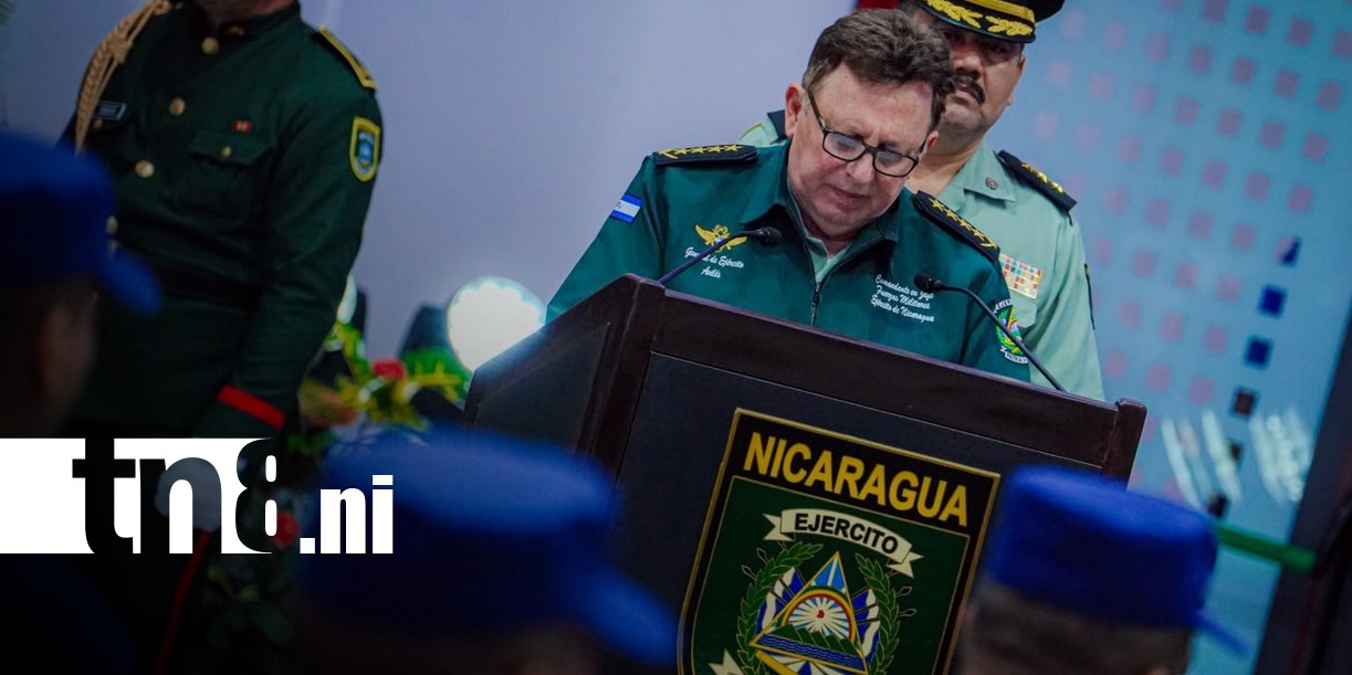 Foto: Acto por el 46 aniversario de la Fuerza Naval del Ejército de Nicaragua, presidido por el Comandante Daniel Ortega y la Compañera Rosario Murillo, Co-Presidentes / TN8
