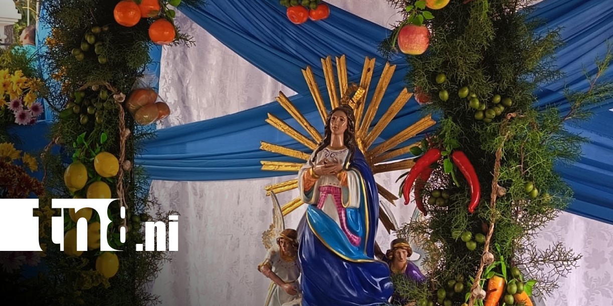 Foto: La Ceremonia del Cirio y la Entrega de Medalla: Fe, Tradición e Identidad en Ocotal / TN8