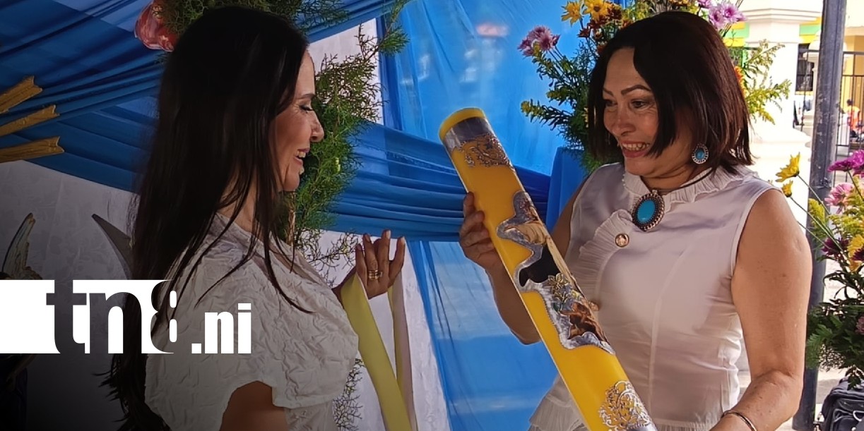 Foto: La Ceremonia del Cirio y la Entrega de Medalla: Fe, Tradición e Identidad en Ocotal / TN8