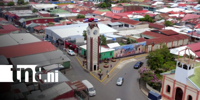 Foto: El Reloj de Diriamba, emblema de la ciudad / TN8 Foto: El Reloj de Diriamba, emblema de la ciudad / TN8