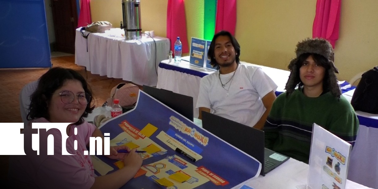 Foto: Jóvenes matagalpinos se preparan para participar en Hackathon Nicaragua Kronox 2026 / TN8