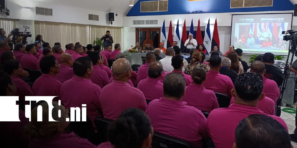 Foto: Consultas con el sector transporte para reformas parciales a la Constitución Política de Nicaragua / TN8