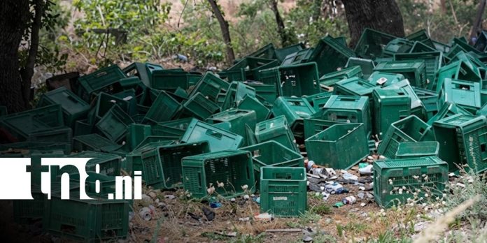 Foto: Vuelco de camión en Carretera Nueva a León / TN8