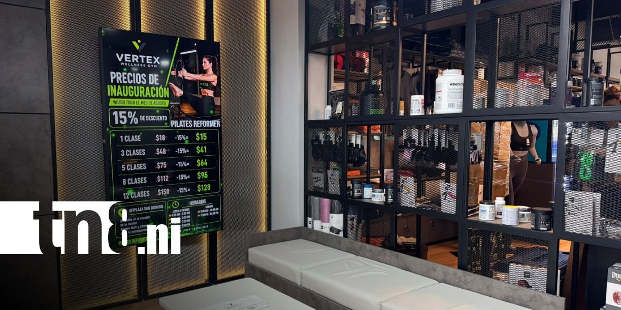 Foto: Vertex Wellness Gym abre sus puertas en Managua / TN8