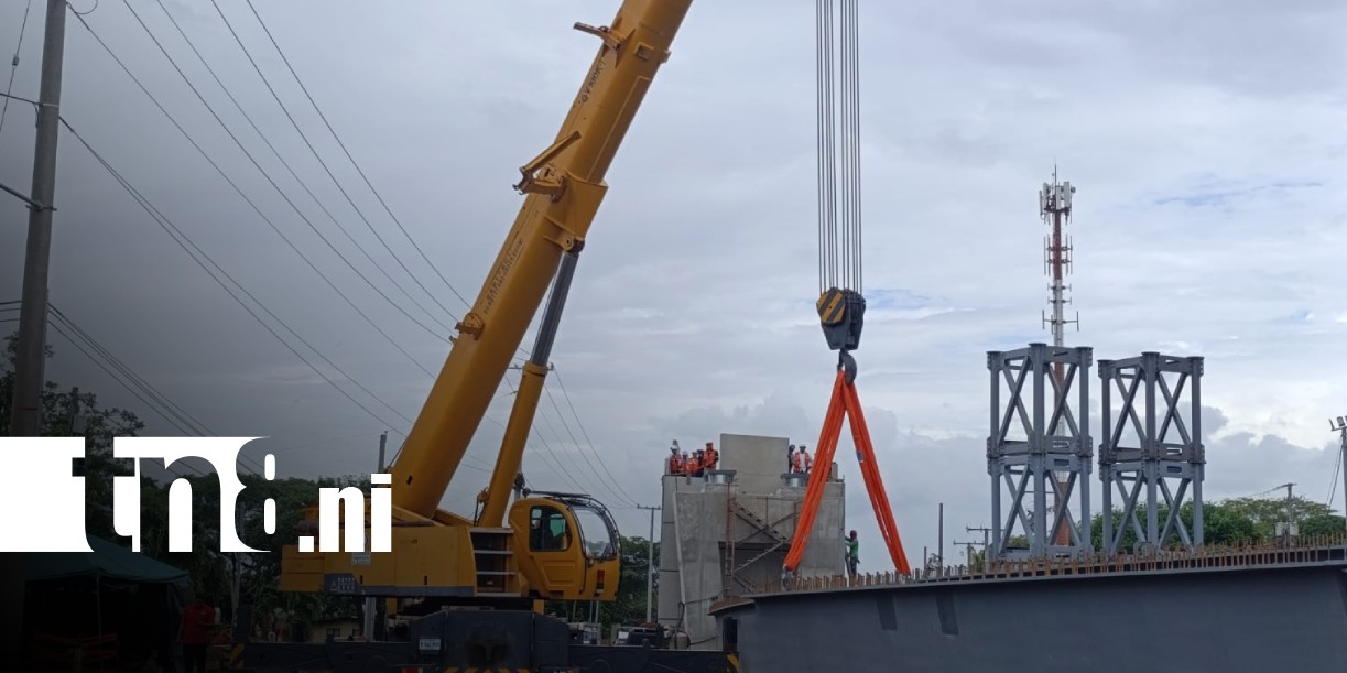 Foto: Avance en el Paso a Desnivel de Nejapa, Managua / TN8