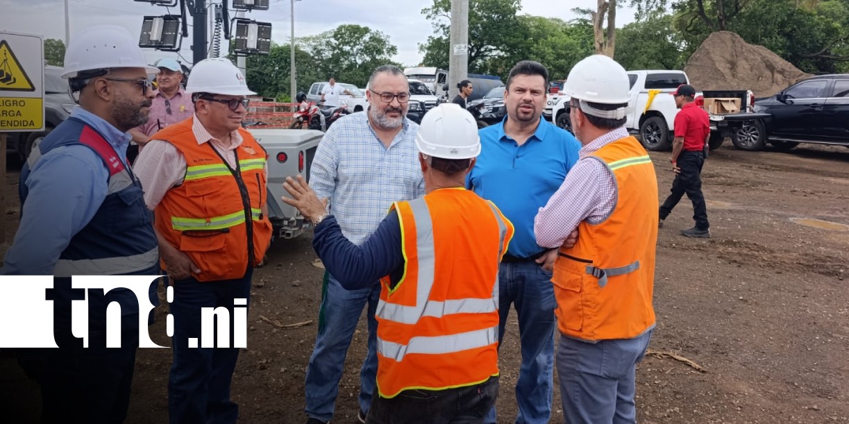 Foto: Avance en el Paso a Desnivel de Nejapa, Managua / TN8