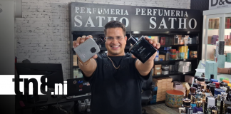 Foto: Perfumería Satho y su trabajo con Nicaragua Emprende / TN8