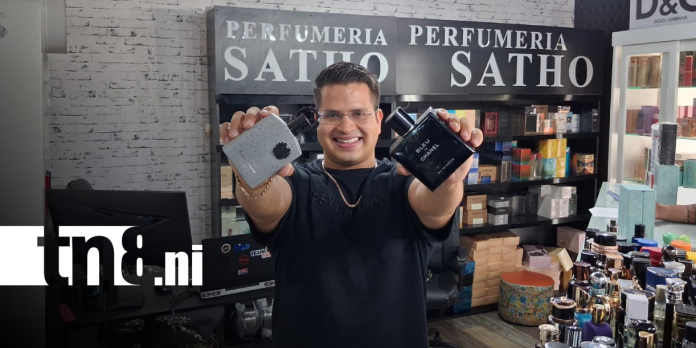 Foto: Perfumería Satho y su trabajo con Nicaragua Emprende / TN8