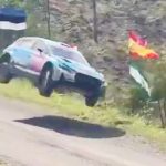VIDEO: Piloto de rally choca contra un árbol en Finlandia