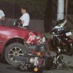 Foto: Accidente de tránsito entre taxi y motociclista deja un lesionado en Granada/TN8