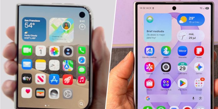 1 Foto: Apple desafía a Samsung: así es el iPhone Duo que quiere dominar los plegables/Cortesía
