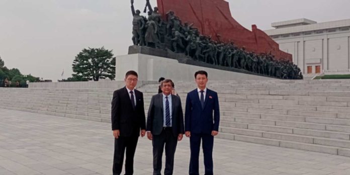 1 Nicaragua rinde homenaje al 78 aniversario de la fundación de la República Popular Democrática de Corea