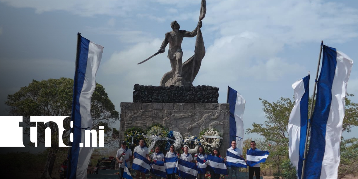 Foto: Nicaragua honra a los héroes de San Jacinto/TN8