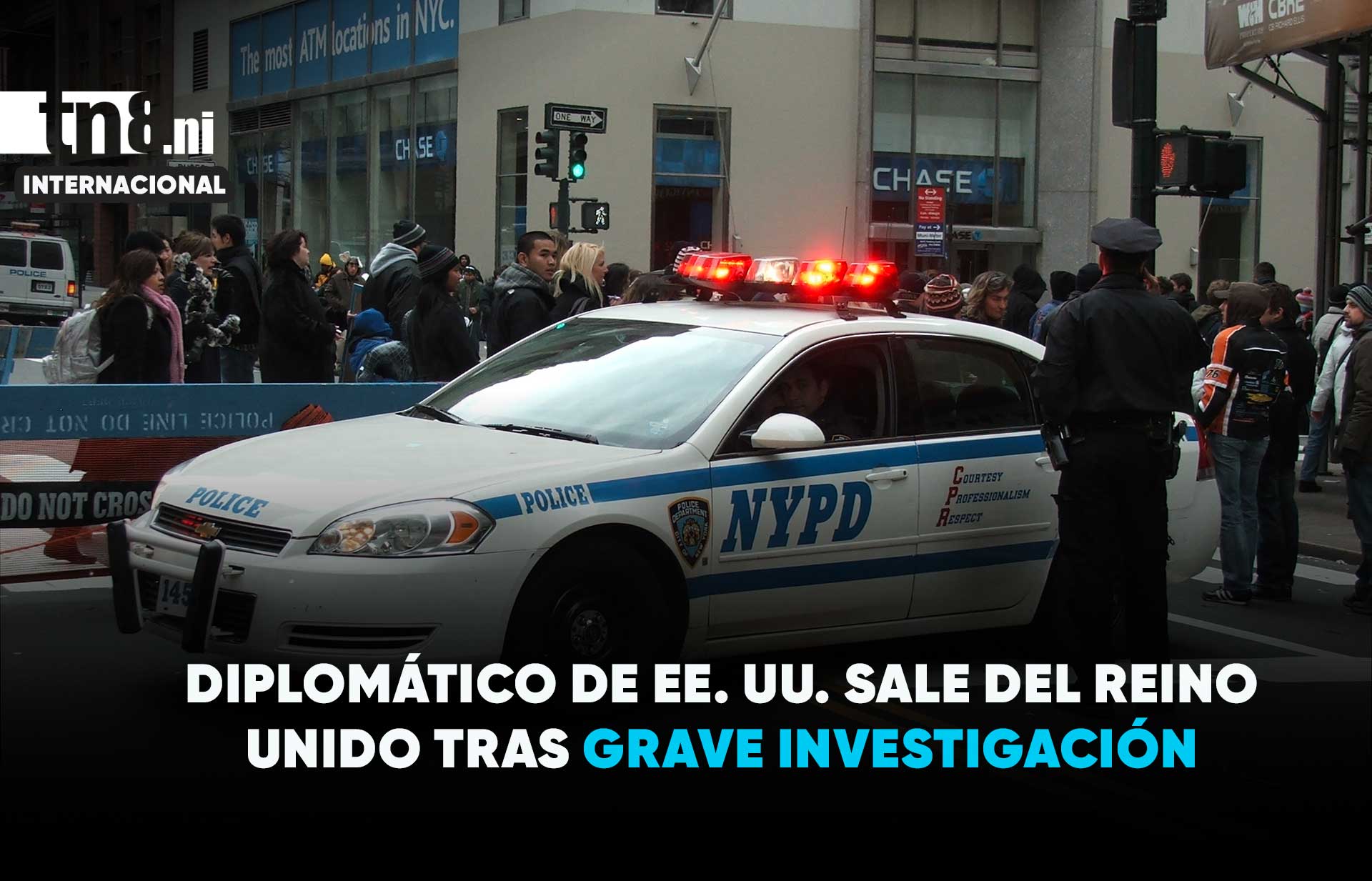 Foto: Diplomático de EE. UU. es sacado de Reino Unido durante grave investigación / Cortesía