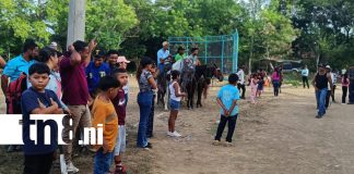 Foto: Familias de Nandaime celebran las Fiestas Patrias con actividades recreativas/TN8