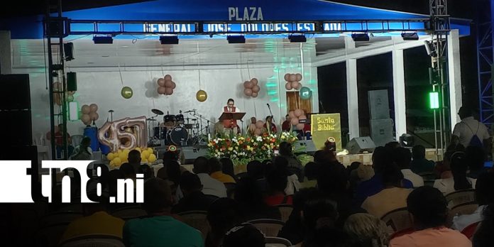Foto: Nandaime conmemora el 457.º aniversario de la traducción de la Biblia al castellano/TN8