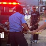 Foto: Cuatro personas lesionadas tras colisión frontal de dos motocicletas en Jalapa/TN8