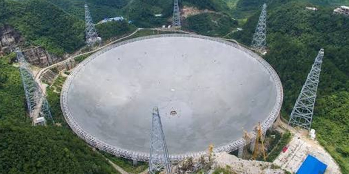 Foto: El radiotelescopio FAST amplía el mapa del hidrógeno en el universo/Cortesía